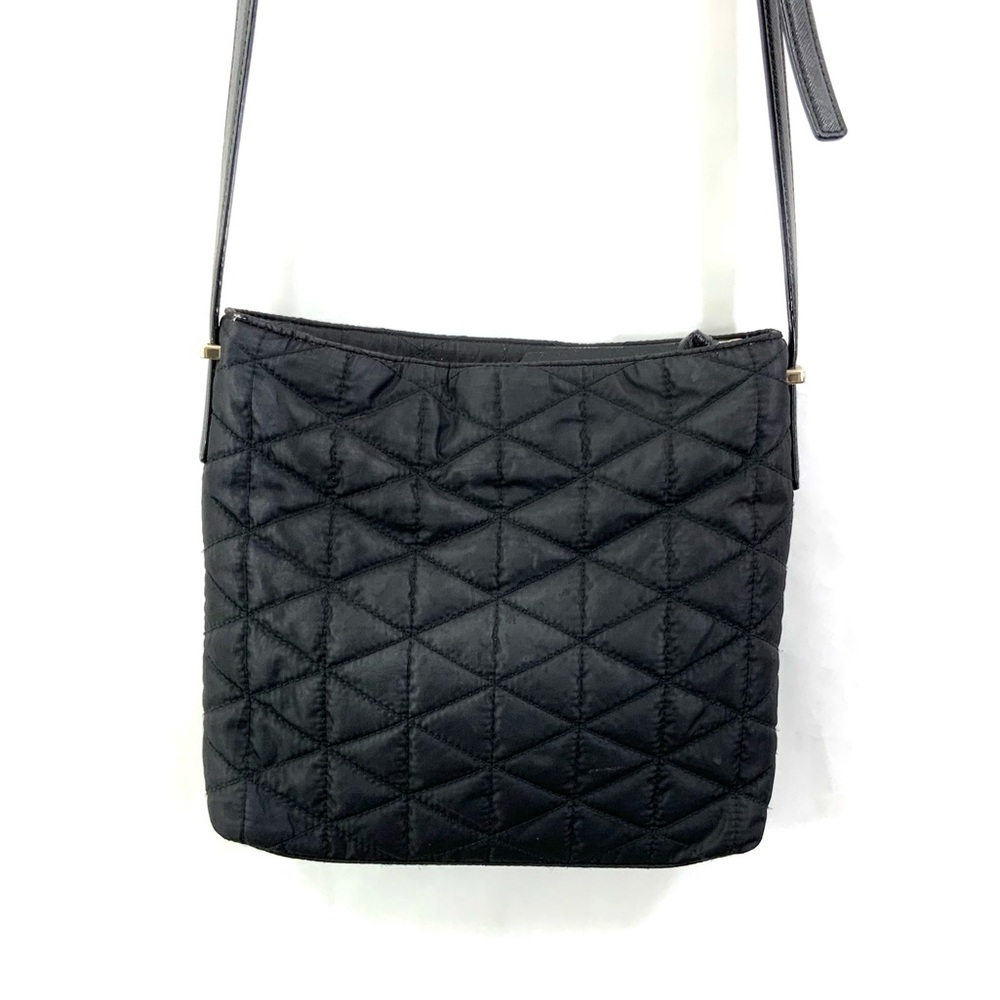 KATE SPADE Black Wilson Road Quilted Dessi Bag Crossbody Handbag Purse - Picture 6 of 15